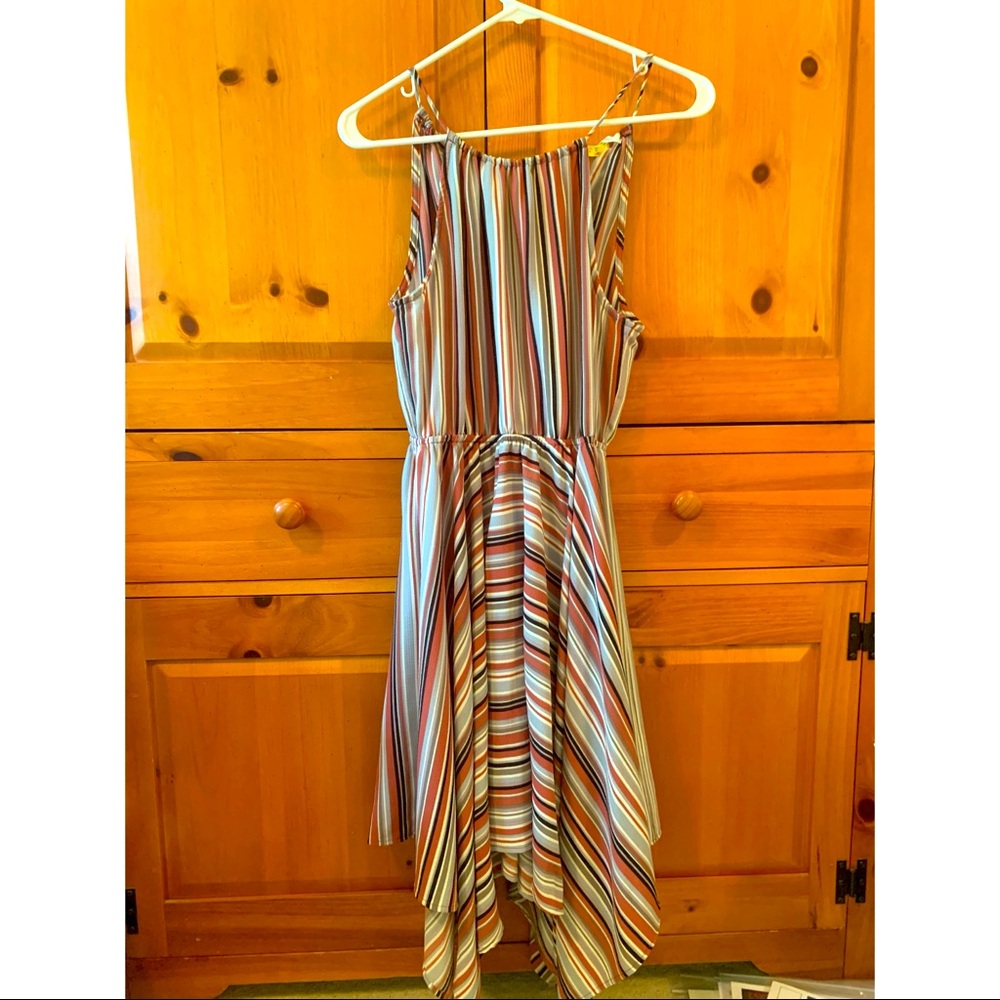 Striped Midi Dress
